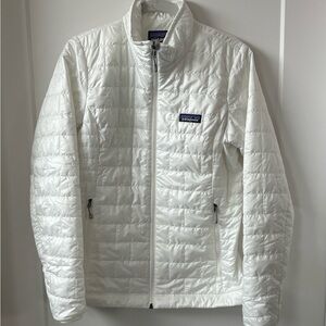 Patagonia Nano Puff White Puffer Jacket